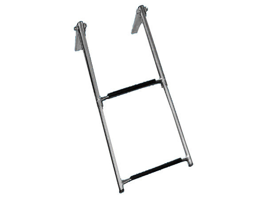 2 / 3 / 4 Steps Boat Telescopic Ladder With Seamless Stainless Steel Tubes