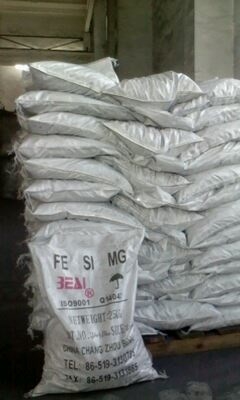 FeSiMg / Rare Earth Ferro Silicon Magnesium Alloy For Ductile Iron Pipes