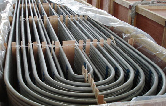 Heat Exchanger Stainless Steel U Tube , TP304 / TP304L Steel U Bends