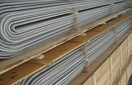 ASTM A688 U Bend Seamless Stainless Steel Tube For Heat Exchanger System