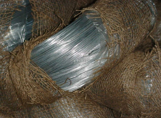 Low Carbon Binding Galvanized Iron Wire For Meshes / Spring Wires