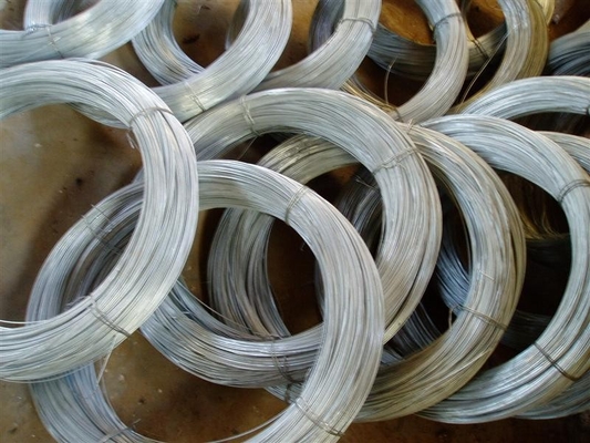 Low Carbon Binding Galvanized Iron Wire For Meshes / Spring Wires