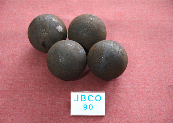 Mines Grinding Media Balls D90mm Unbreakable Hot Rolling Steel Balls for Ball Mill