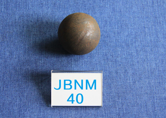 High Surface Hardness 61 - 63hrc Grinding Media Balls B2 D40mm Even hardness for Cement Plants