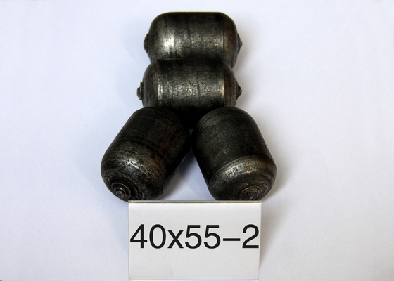 Mines Hot Rolled Steel Cylpeb B2 40x55MM Grinding Media Steel Cylpebs for Mining