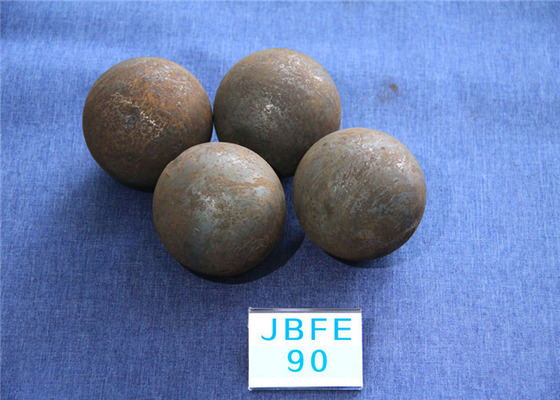 Unbreakable High Precision Grinding Media Steel Balls Dia 90mm for Mineral Processing