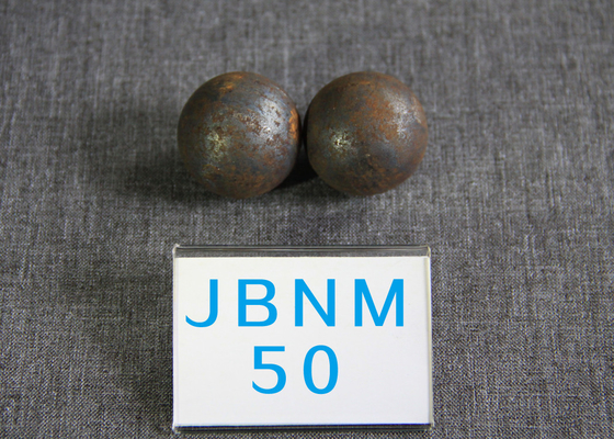 50mm Hyper Steel Grinding Media Balls High Core Hardness 58 - 59 hrc for Power Station