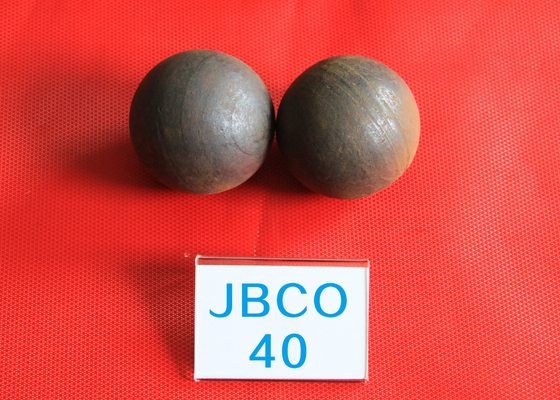 B2 D40MM Grinding Media Steel Balls High Core Hardness 56 - 59hrc for Mines