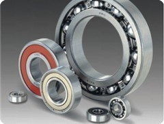 Stainless Steel Deep Groove  Ball Bearing Black Chamfer Corner 6300 - ZZ