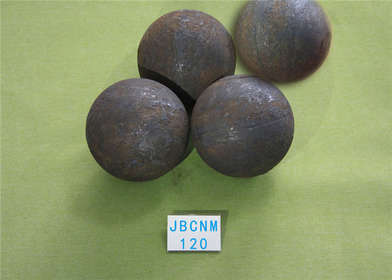 Unbreakable Solid Grinding Hot Rolling Steel Balls B3 D120mm for Chemical Industry