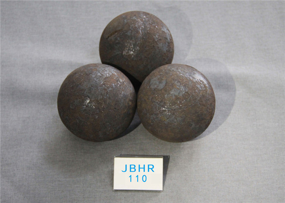 B3 D110mm Grinding Media Hot Rolling Steel Balls for Chemical Industry / Copper Mining
