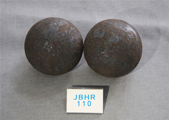 B3 D110mm Grinding Media Hot Rolling Steel Balls for Chemical Industry / Copper Mining