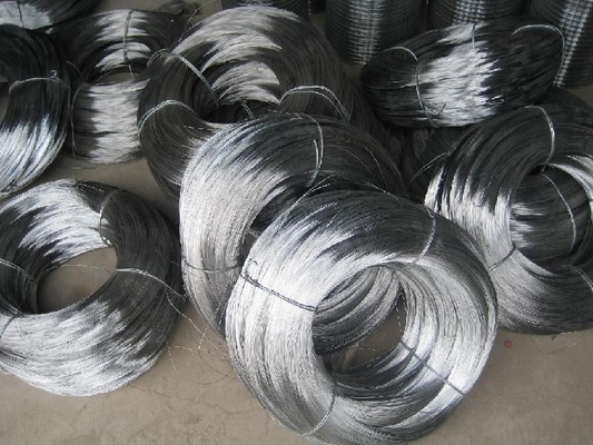 Electro Silver Galvanized Steel Iron Wire Bwg24 High Carbon Steel Wire