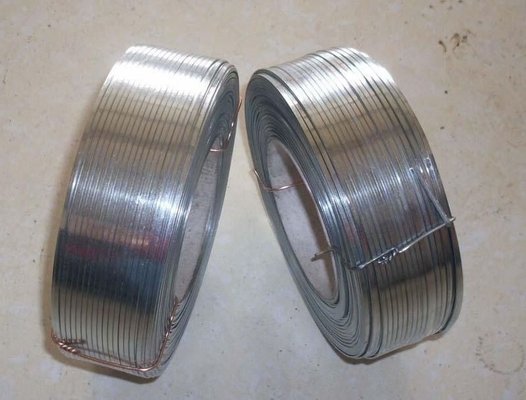 Professional electro galvanized Flat iron wire / binding wire