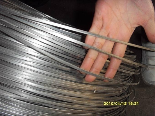 Professional electro galvanized Flat iron wire / binding wire