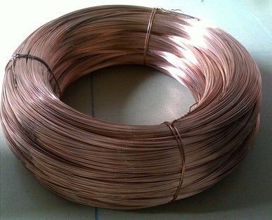 durable flat enameled copper wire Gold plating metal steel wire