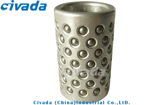 A5056 Steel Copper Ball Cages self - lubrication ball cage bearing for punching mold