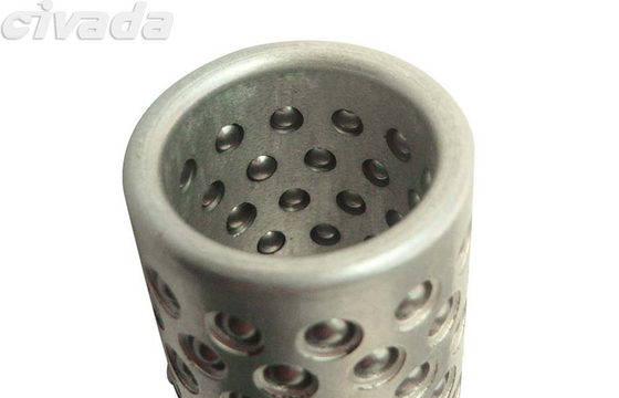 A5056 Steel Copper Ball Cages self - lubrication ball cage bearing for punching mold