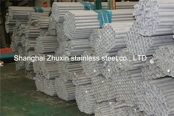 Large Diameter 60mm - 426mm Round Hairline / Mirror 316L Seamless Stainless Steel Tube