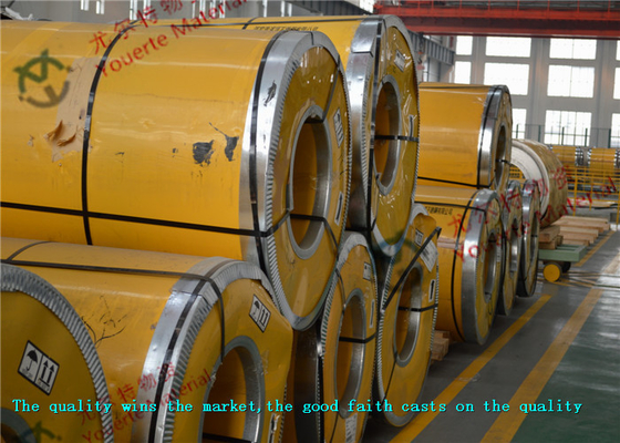 2B BA No.1 No.3 No.4 No.8 Finish Stainless Steel Coils for Construction , 2000mm 1250mm 1800mm