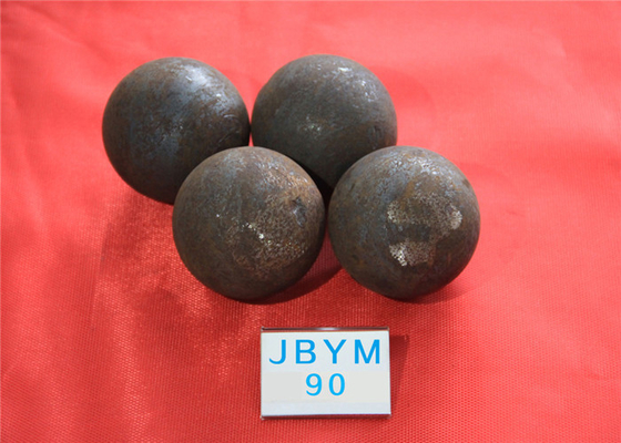 Mines D90mm Unbreakable Forged Grinding Steel Ball High Core Hardness 58hrc - 59hrc