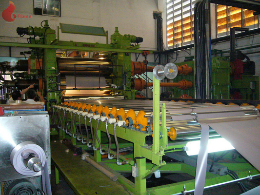 Plastic Floor 4 Roll Calender Machine Durable With Swivel Joint And Soft Metal Pipe