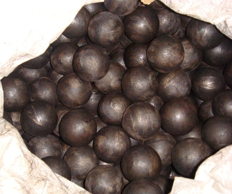 HRC50~60 Cr15 Hot Rolling Forged Steel Steel Balls Grinding Media For Ore Grinding