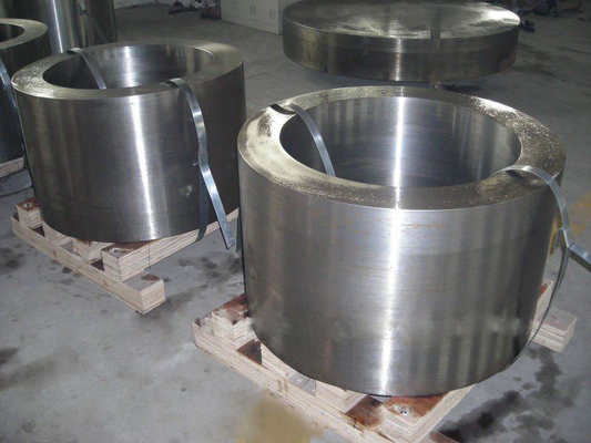 Forging Steel Hydraulic Cylinder Bushing Sleeve 42CrMo4 , C45 , 304 , 316 , F1 , F91 , S355jr