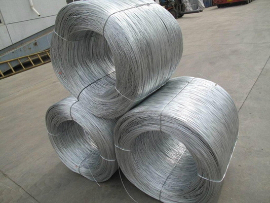 2.4mm Galvanized Binding Steel Wire , Thin Silver Galvanized Iron Wire