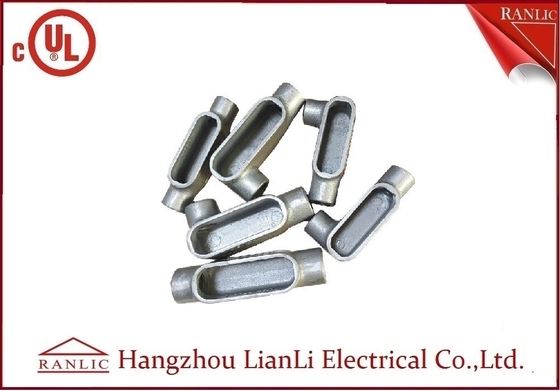 3" 4" 1/2" Malleable Conduit Bodies , Hot Dip Galvanized T Conduit Body