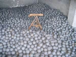 60mm High Cr15 Cast Balls With More Than HRC60 Grinding Media For Coal Mill, Cement Mill