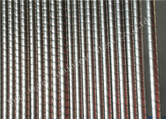 Thin Wall 0.5mm - 2.0mm Threaded Stainless Steel Pipe AISI TP SUS DIN EN Material Grade
