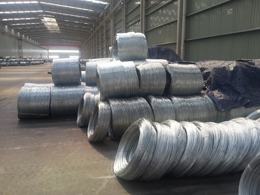 Hot Dipped Galvanized Steel Wire For Gabion Box  8-14 Gauge