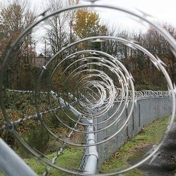 Electro-Galvanized Iron Wire Concertina Razor Barbed Wire Fencing