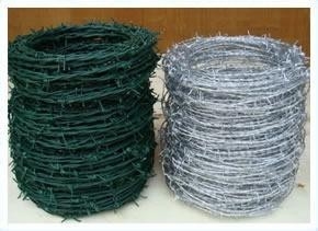 Farm / Yard Fencing Barbed wire Electro-Galvanized Wire 380-550N/mm2