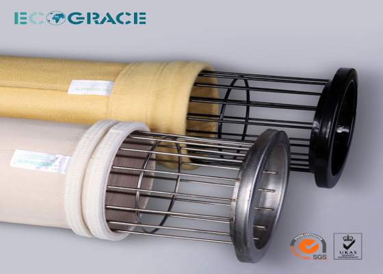 Baghouse Dust Collector SS Filter Bag Cage with 8 / 10 / 16 / 20 Vertical Wires