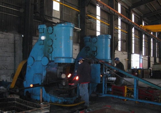 pneumatic hammer for forging grinding steel balls
